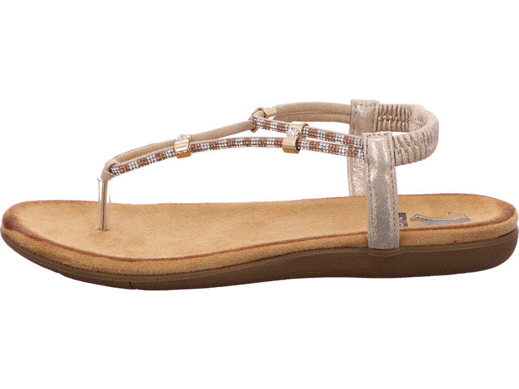 Cosmos-Cordes GmbH Damen Sandalette  in gold