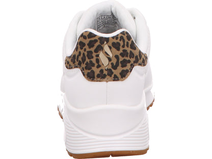 Skechers Damen Sneaker Uno Jungle Nite in weiß-bunt-kombiniert