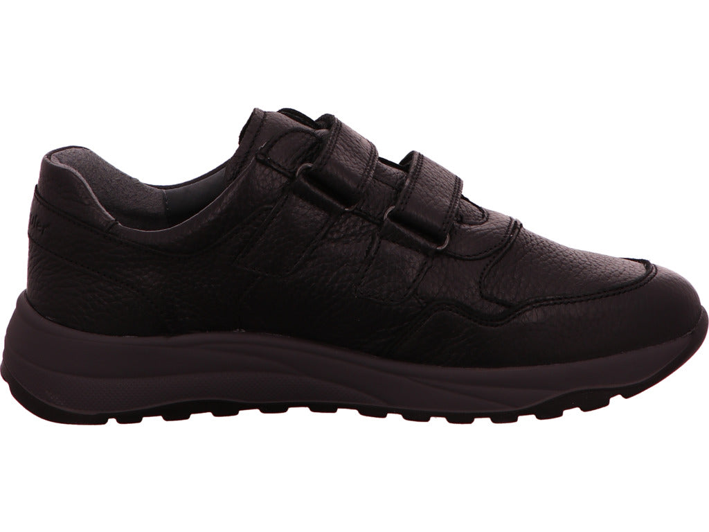 Waldläufer Herren Slipper K-John in schwarz