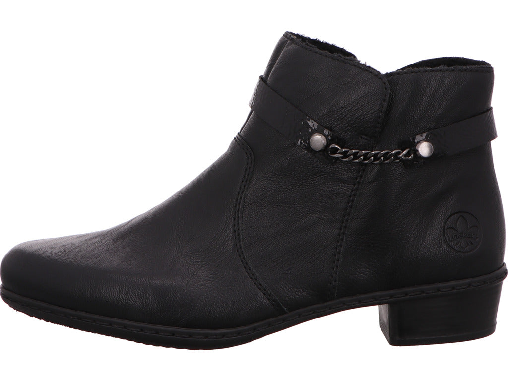 Rieker Damen Stiefel  in schwarz