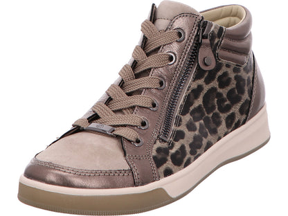 Ara Damen Stiefel Om-St-High-Soft in metallic