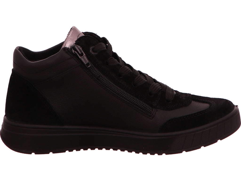Ara Damen Stiefel Rom 2.0 in schwarz-bunt-kombiniert