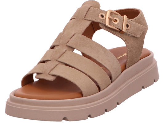 Tamaris Damen Sandalette  in beige