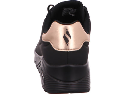 Skechers Damen Sneaker Uno-Golden Air in schwarz