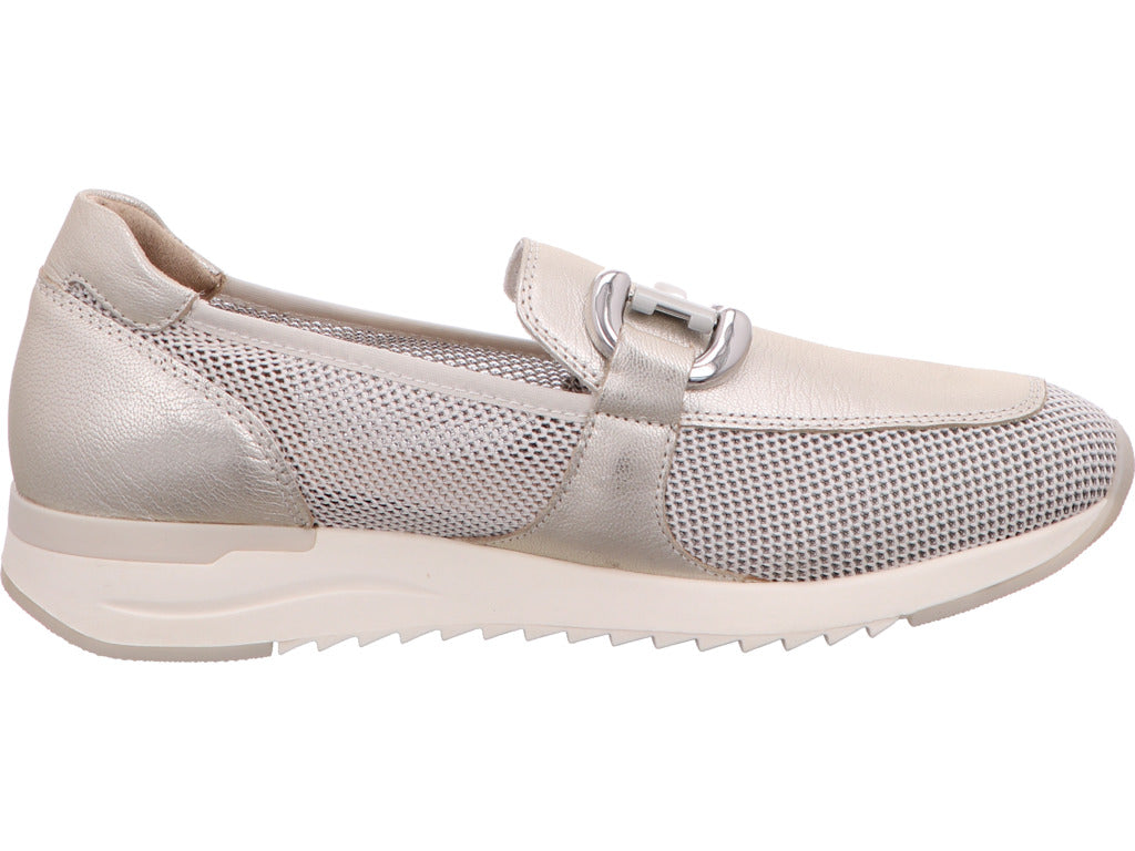 Caprice damesslippers in metallic