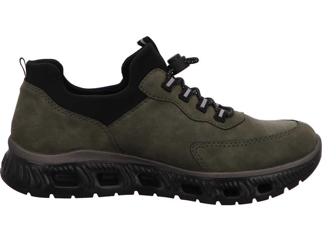 Rieker Damen Sneaker  in grün-bunt-kombiniert