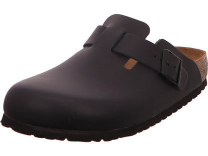 Birkenstock damesklomp / Töffler Boston in zwart