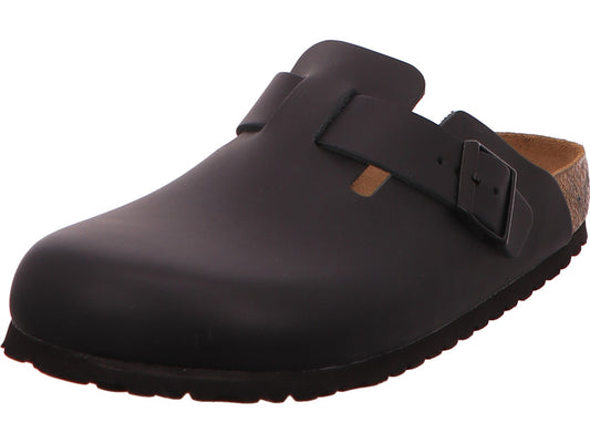 Birkenstock damesklomp / Töffler Boston in zwart