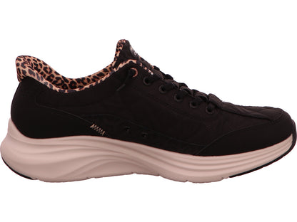 Skechers Damen Sneaker Contour Foam-Leopard Dream in schwarz-bunt-kombiniert