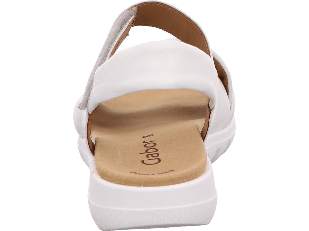 Gabor Damen Sandalette  in weiß