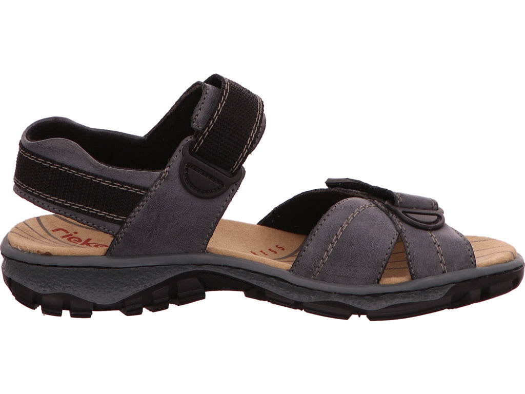 Rieker Damen Sandalette  in dunkelblau