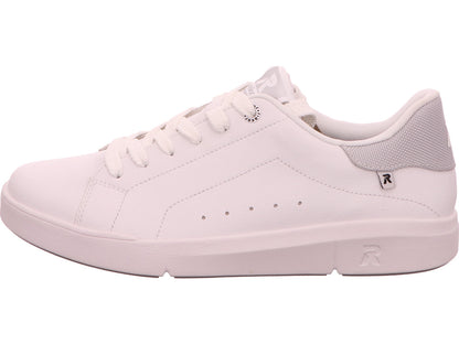 Rieker Damen Sneaker Evolution in weiß-bunt-kombiniert