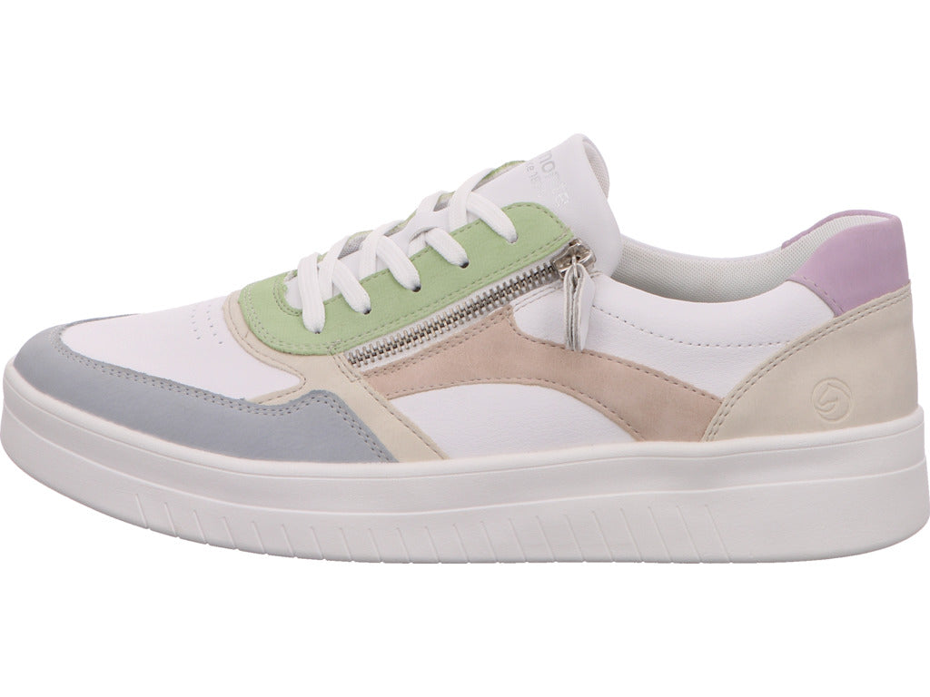 Remonte Damen Sneaker  in weiß-bunt-kombiniert