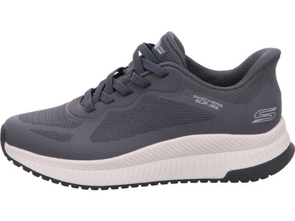 Skechers Herren Slipper Slip-Ins - Bobs Squad 4 in grau