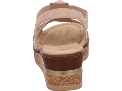 Rieker Damen Sandalette  in rose