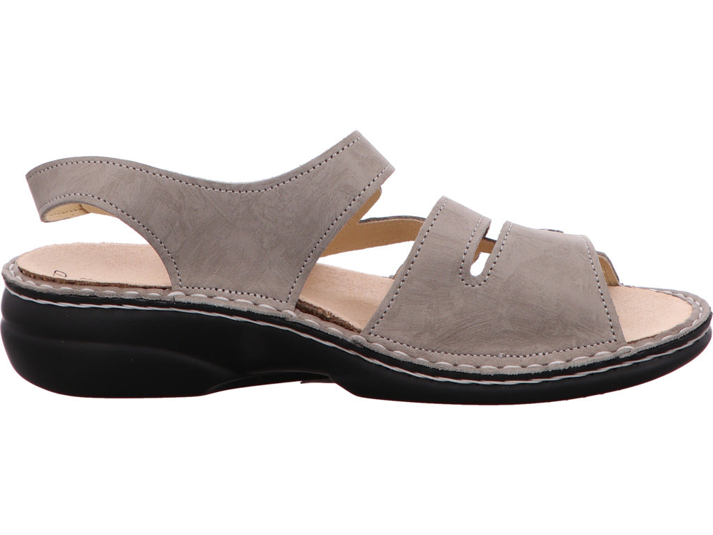Finn Comfort Damen Sandalette Gomera in taupe