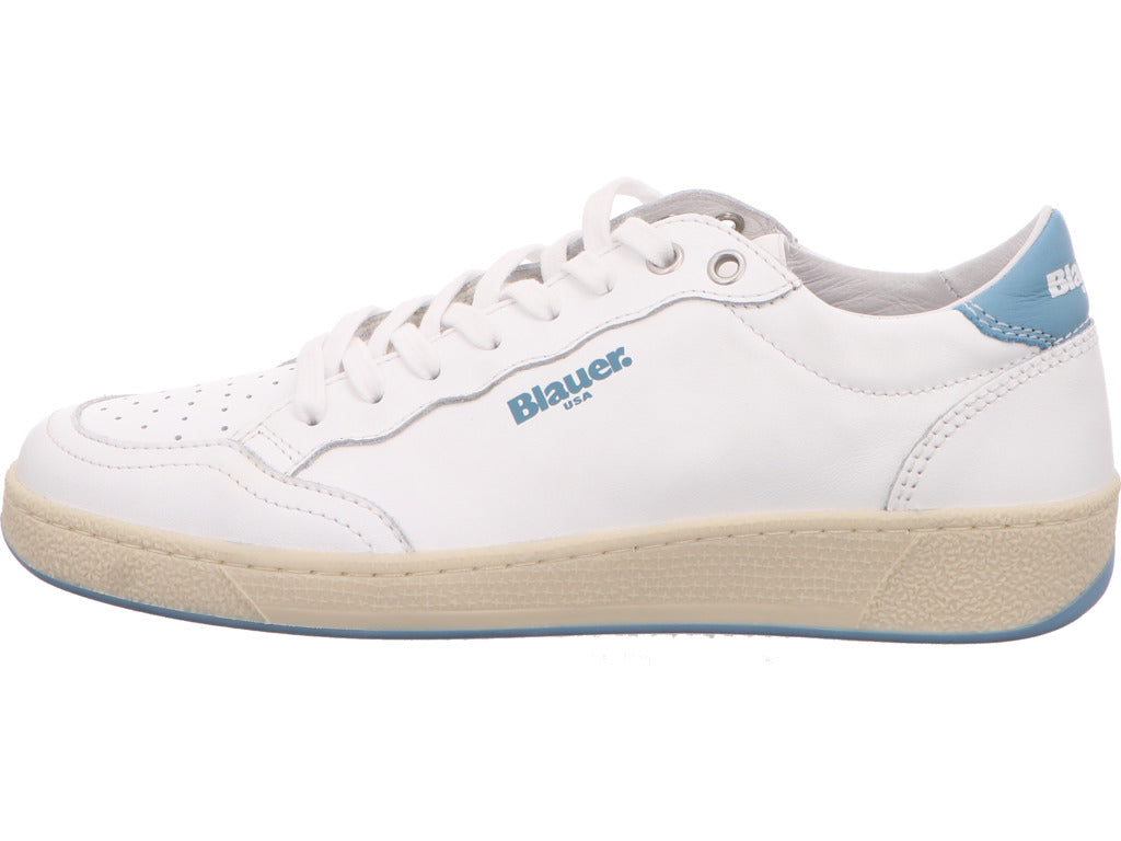 Blauer Shoes Damen Sneaker Olympia 01 in weiß-bunt-kombiniert