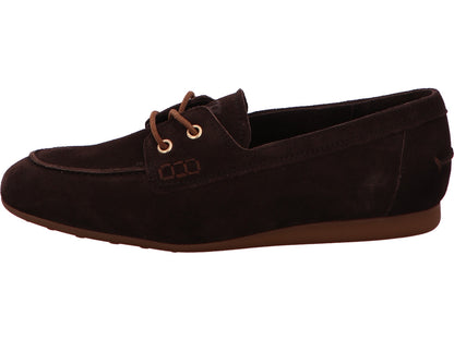 Paul Green Damen Schnürschuh  in dunkelbraun