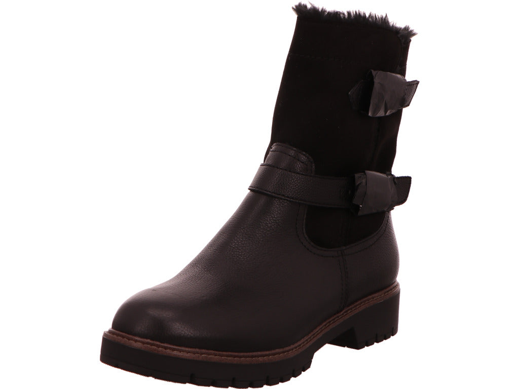 Tamaris Damen Stiefel  in schwarz