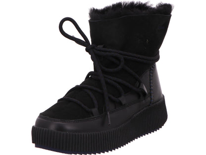 Palpa Damen Stiefel  in schwarz-bunt-kombiniert