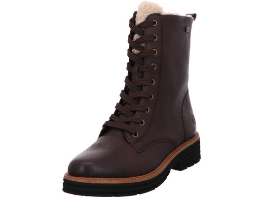 Remonte Damen Stiefel  in braun-bunt-kombiniert