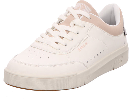 Rieker Damen Sneaker Revolution in weiß-bunt-kombiniert