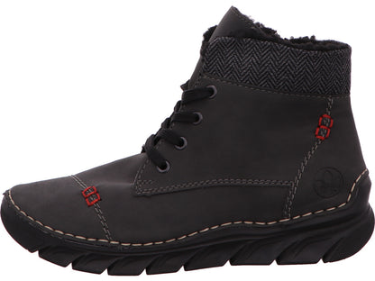Rieker Damen Stiefel  in grau-kombiniert