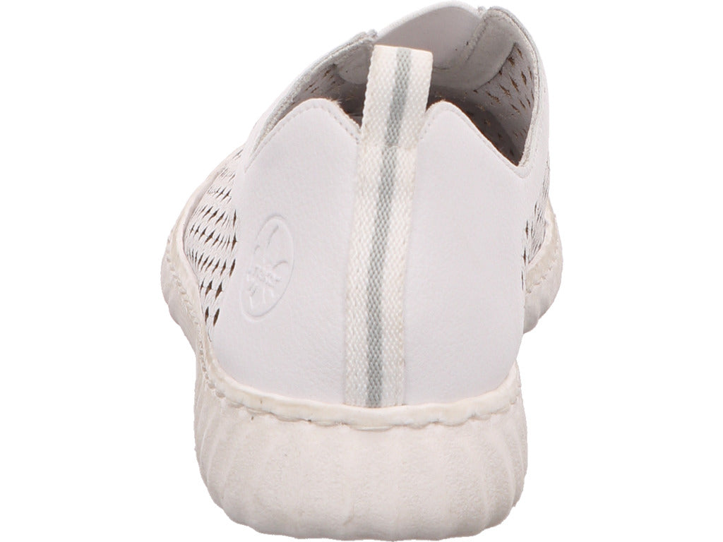 Rieker Damen Slipper  in weiß