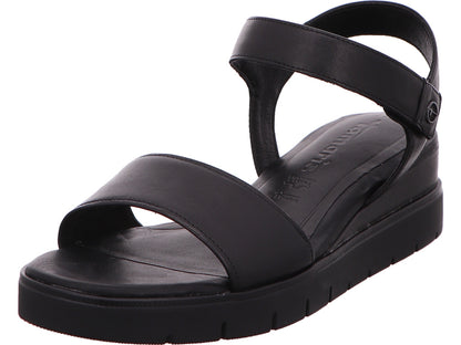 Tamaris Damen Sandalette  in schwarz