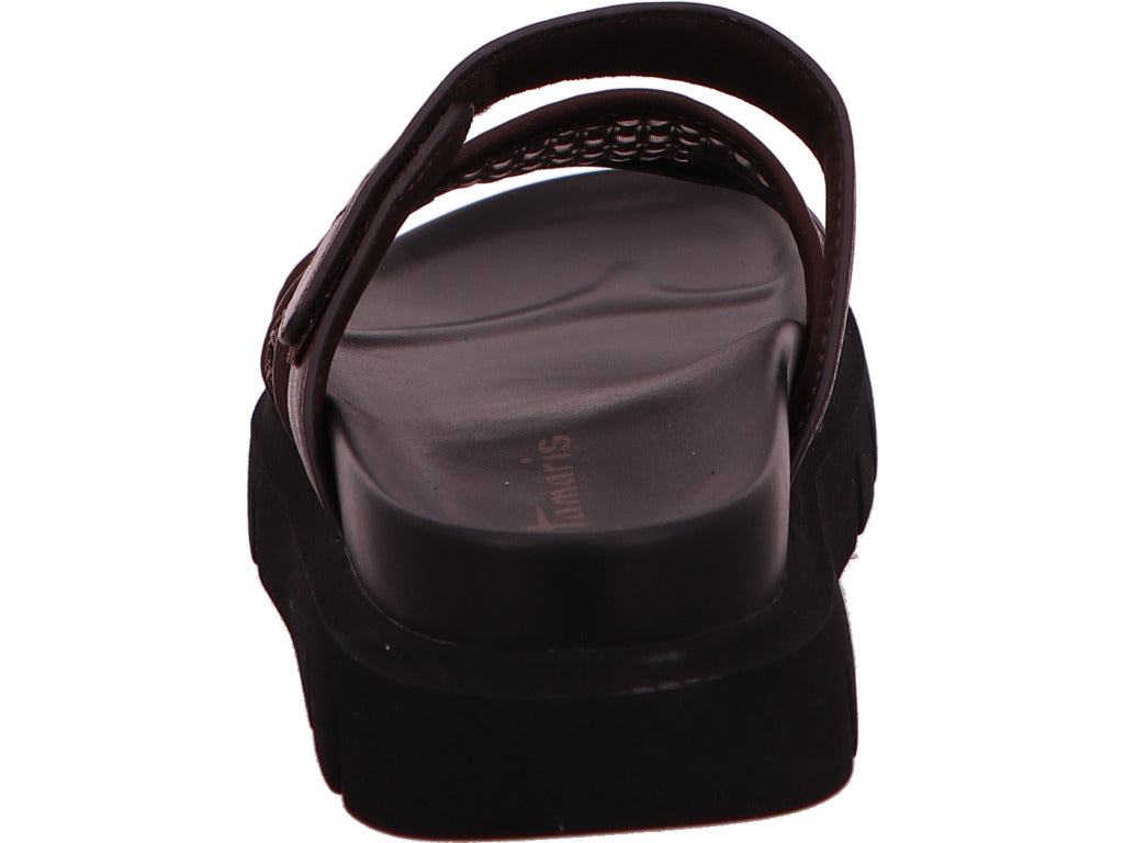 Tamaris Damen Pantolette  in dunkelbraun