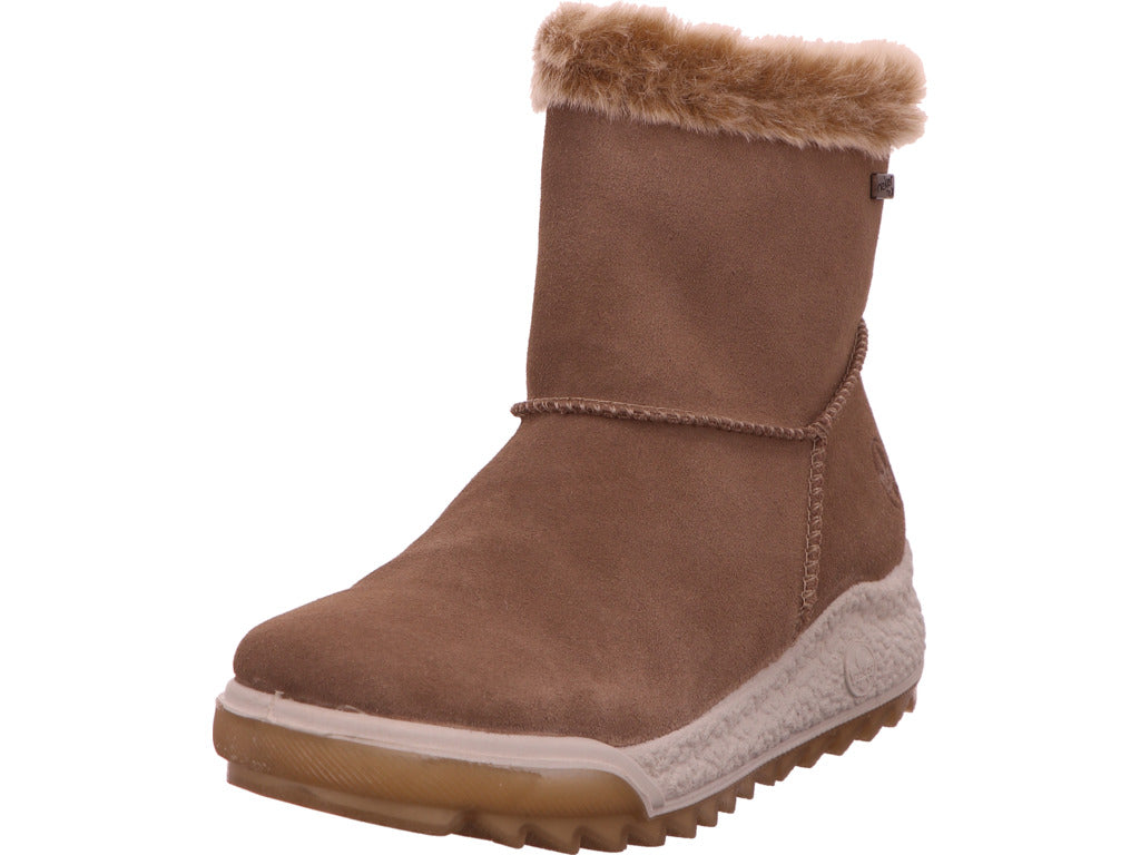 Rieker Damen Stiefel  in hellbeige