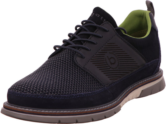 Bugatti Herren Halbschuh Artic in blau-bunt-kombiniert