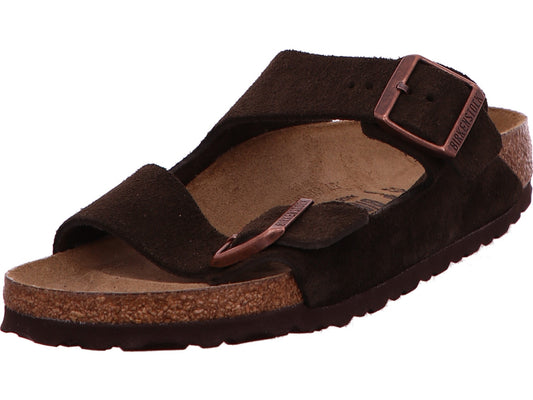Birkenstock Damen Pantolette Arizona Big Buckle in dunkelbraun