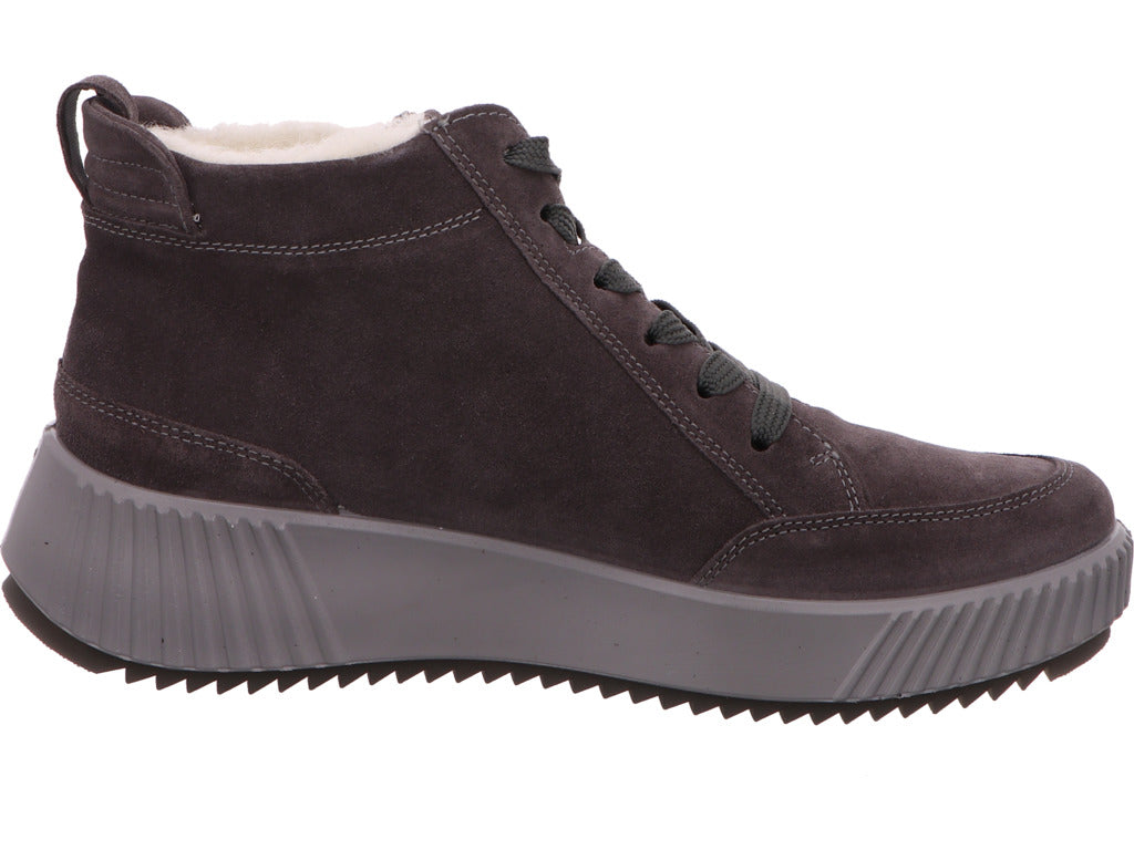 Ara Damen Stiefel Davos-St in dunkelgrau