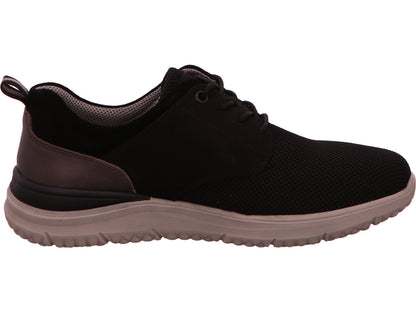 Josef Seibel Herren Halbschuh Wales 03 in schwarz