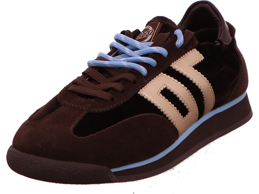 Back 70 Damen Sneaker Rocket Fw26-V011 in braun-bunt-kombiniert