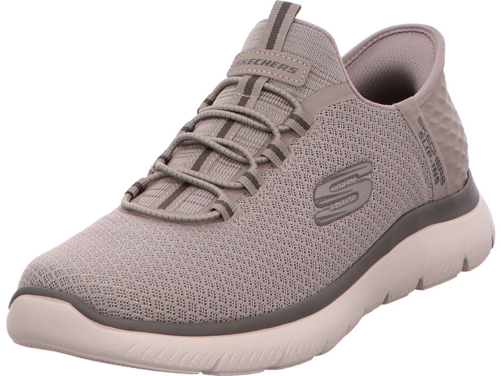 Skechers Herren Slipper Slip-Ins - Summits-High Range in taupe