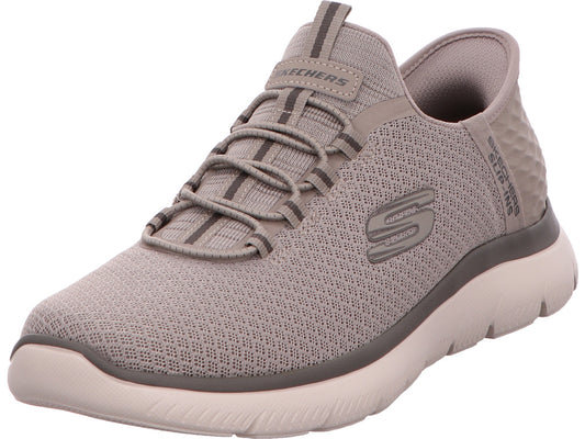 Skechers Herren Slipper Slip-Ins - Summits-High Range in taupe