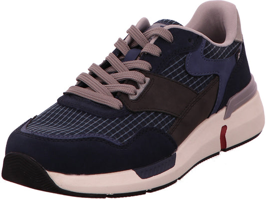 Rieker Herren Sneaker  in blau-bunt-kombiniert