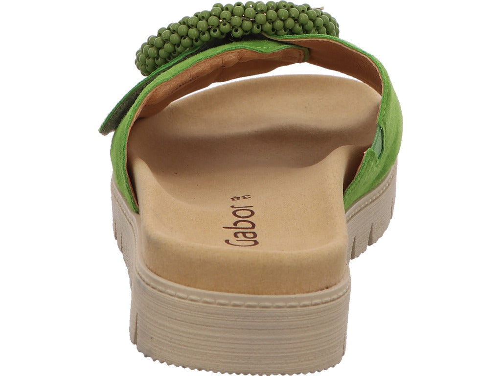 Gabor Damen Pantolette  in grün
