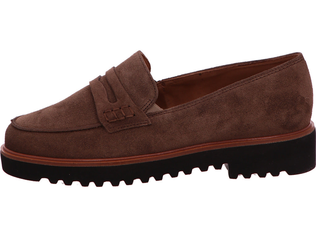 Paul Green damesslippers in lichtbruin