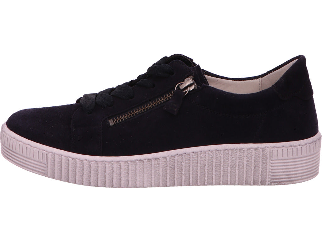 Gabor damessneakers in donkerblauw