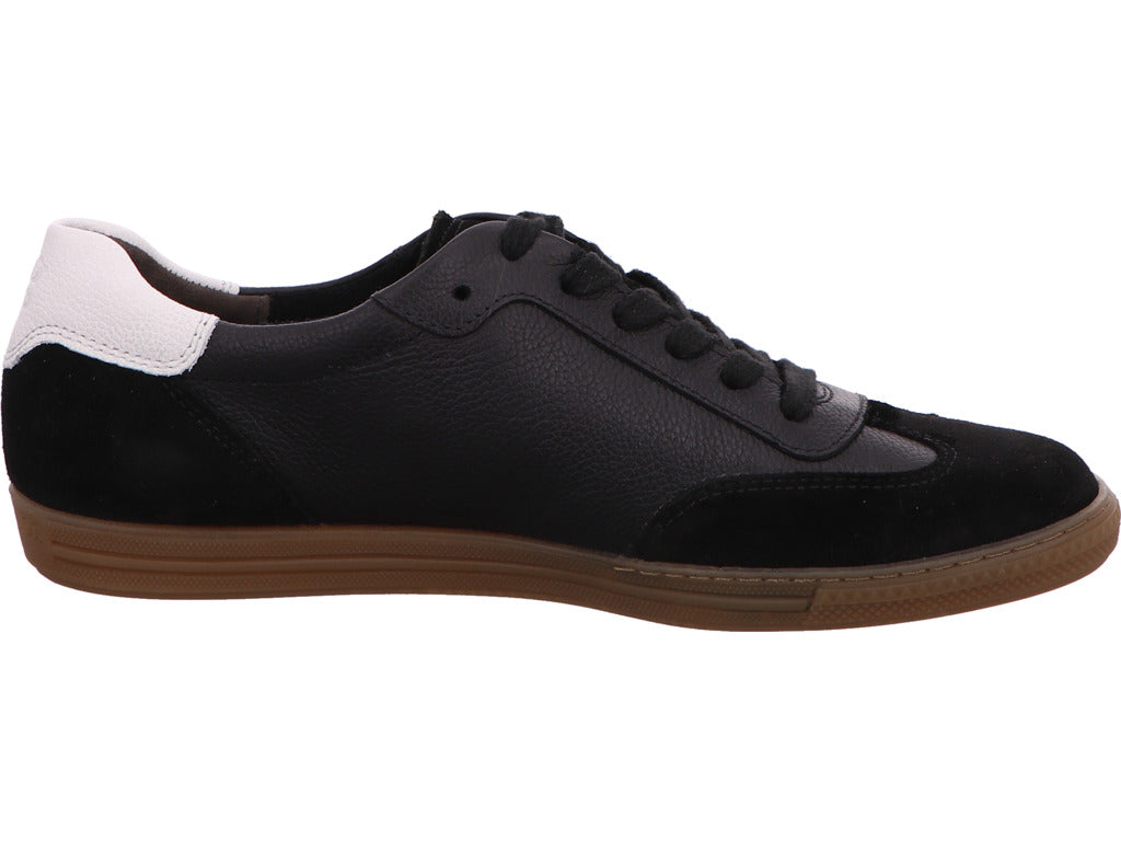 Paul Green Damen Sneaker  in schwarz-weiß-kombiniert
