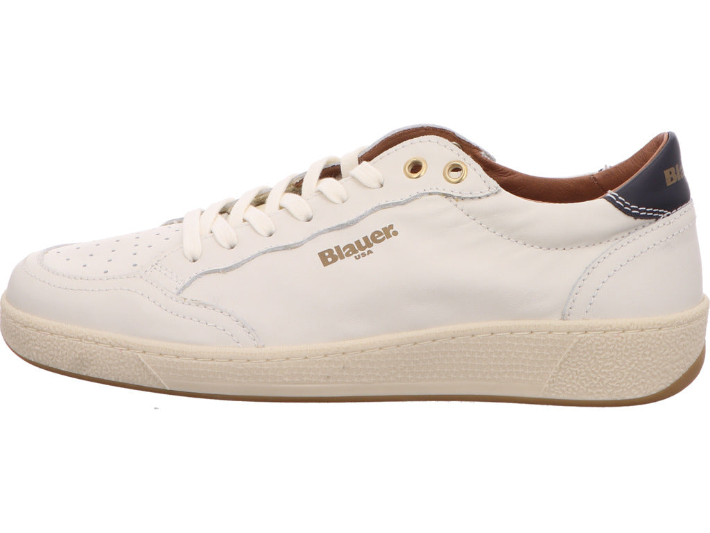 Blauer Shoes Damen Sneaker Olympia 01 in weiß-bunt-kombiniert