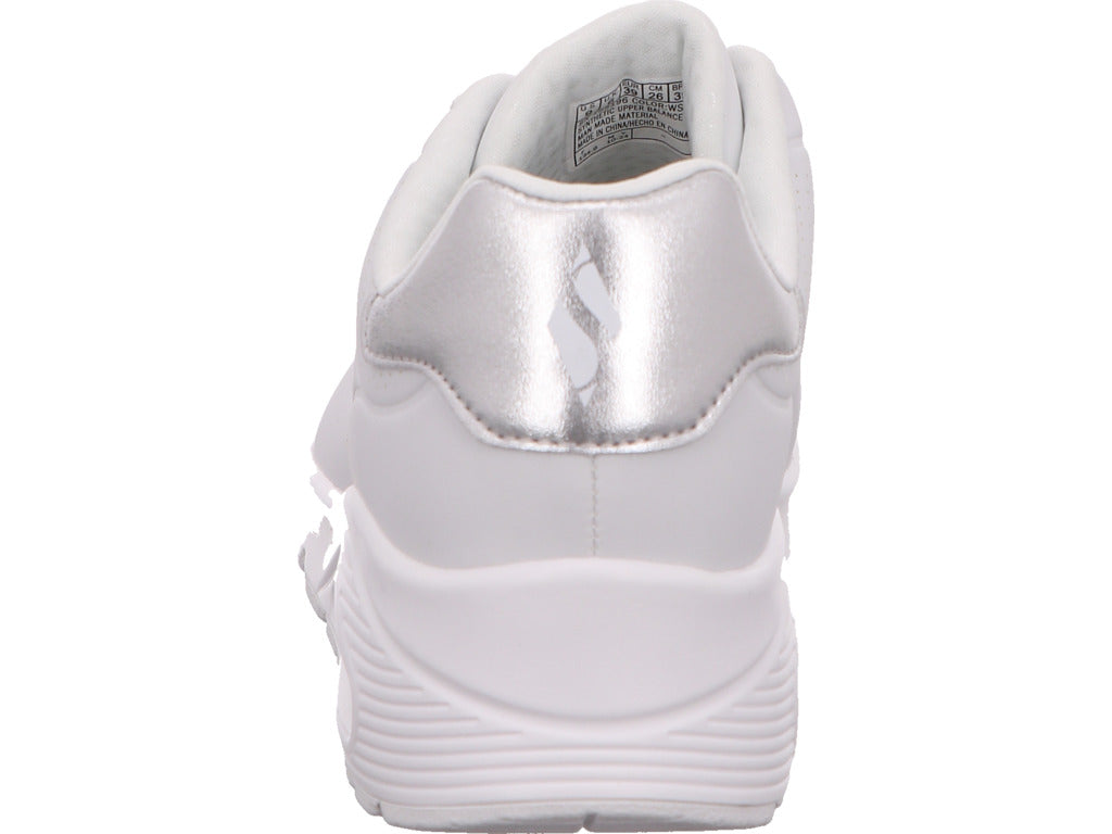 Skechers Damen Sneaker Uno - Shimmer Away in weiß