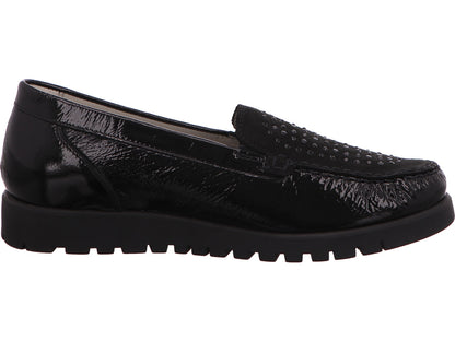 Waldläufer Damen Slipper  in schwarz