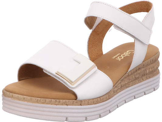 Gabor Comfort Damen Sandalette  in weiß