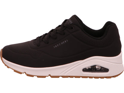 Skechers Damen Sneaker Uno - Stand On Air in schwarz