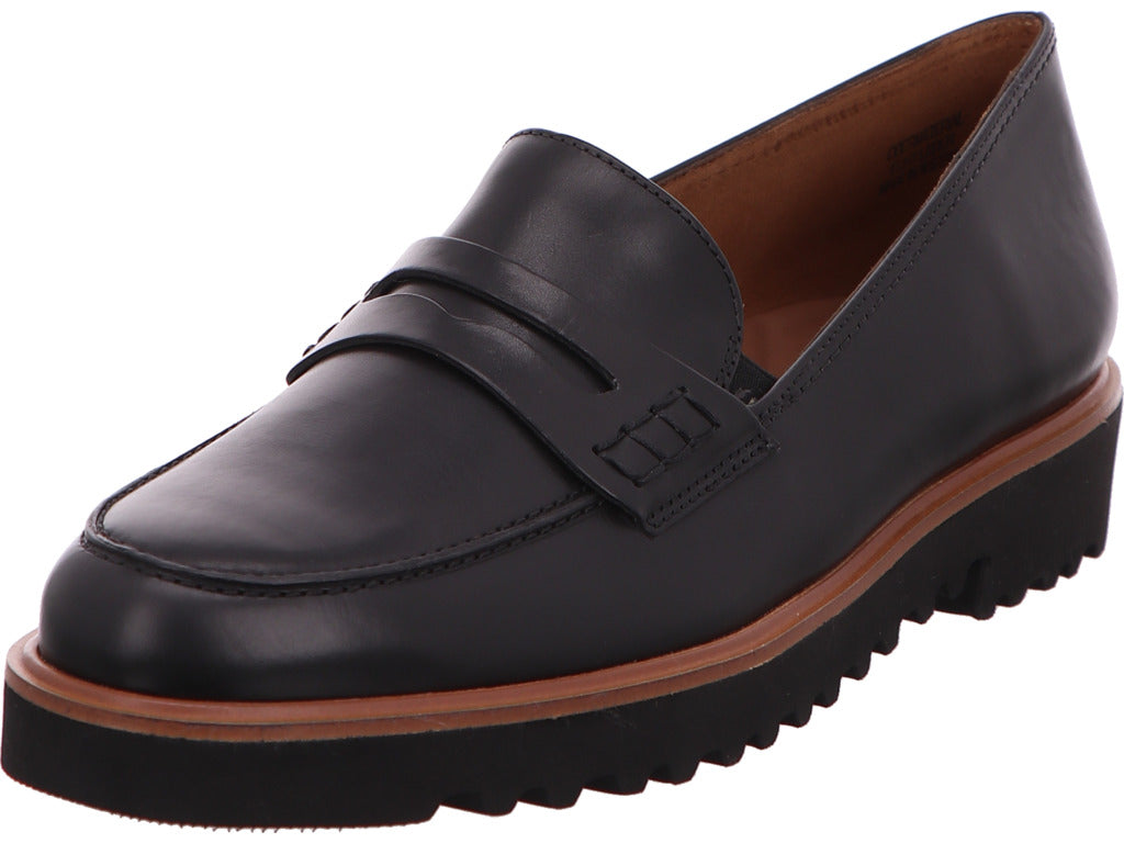 Paul Green Damen Slipper  in schwarz