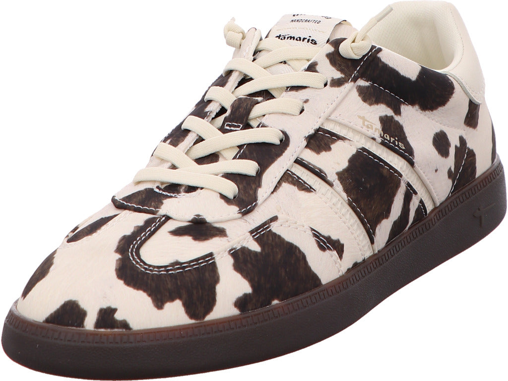 Tamaris Damen Sneaker  in weiß-bunt-kombiniert